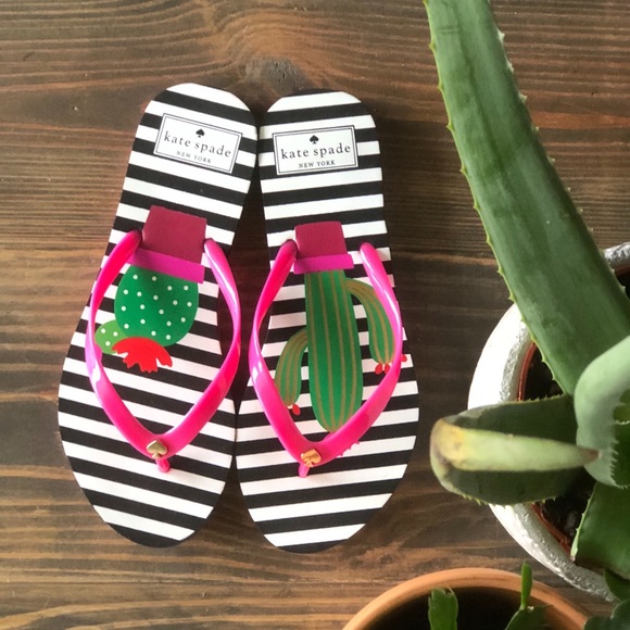 Last Drop NWOT♠️ Kate Spade ♠️Nassau cactus sandal - Picture 4 of 8